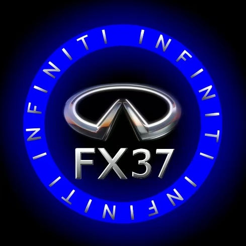 LUCI PROIETTORI LOGO INFINITI QX56 Nr.74 (quantità 1 = 1 set / 2 luci porta)