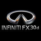 LUCI PROIETTORI LOGO INFINITI QX56 Nr.74 (quantità 1 = 1 set / 2 luci porta)