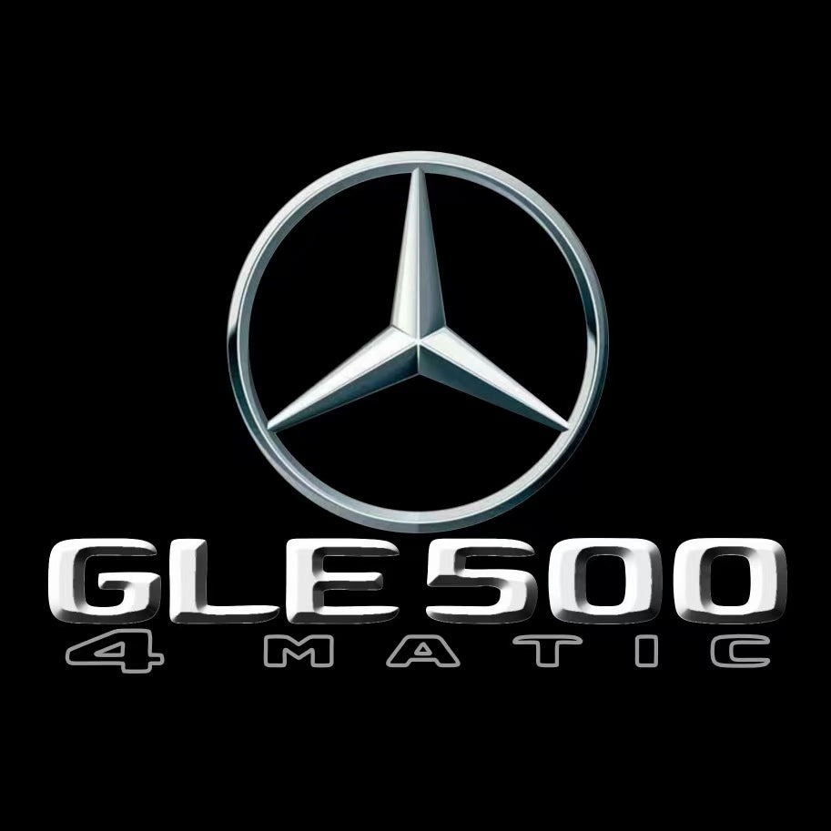 MERCEDES BENZ LOGO PROJECTOT LIGHTS Nr.03 (cantidad 1 = 1 juego/2 luces de puerta)
