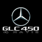 أضواء بروجكتور شعار MERCEDES BENZ رقم 03 (الكمية 1 = 1 مجموعة / 2 أضواء باب)