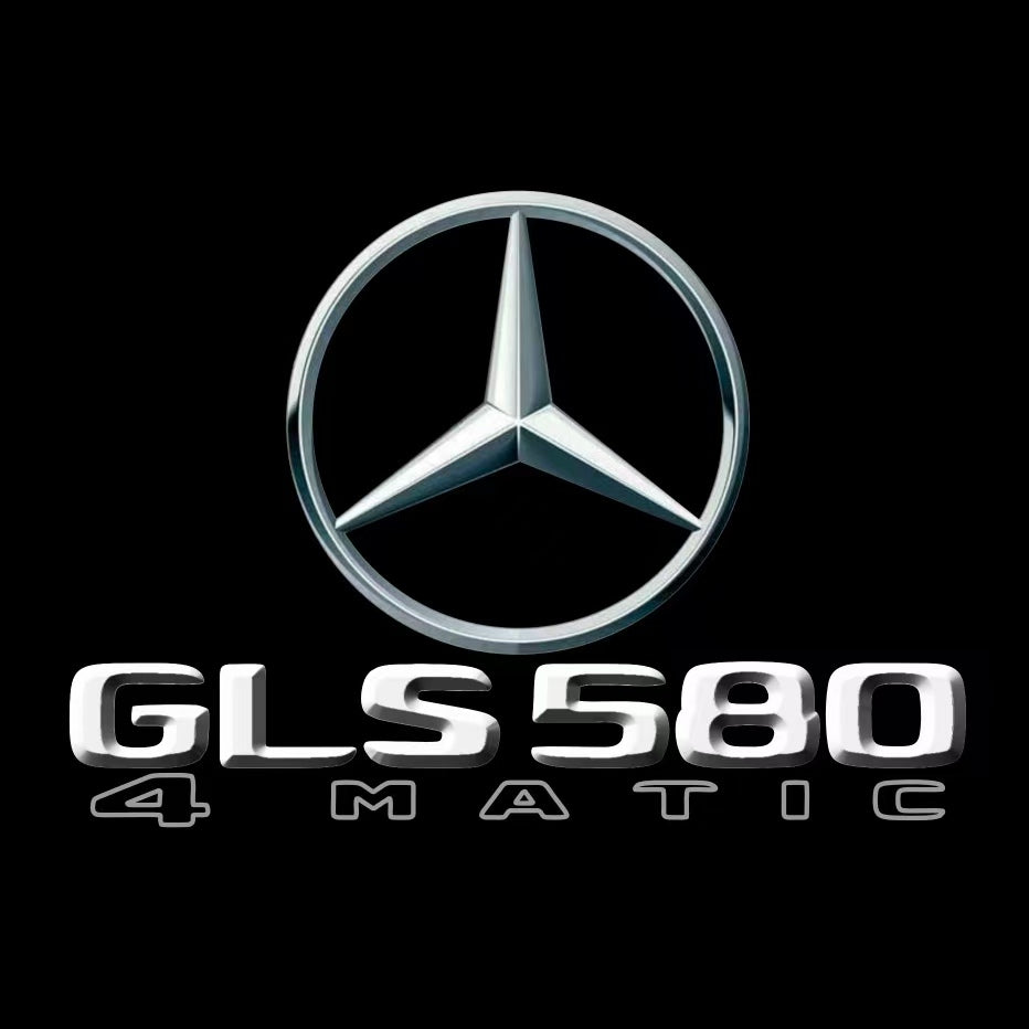 MERCEDES BENZ LOGO PROJECTOT LIGHTS Nr.03 (cantidad 1 = 1 juego/2 luces de puerta)