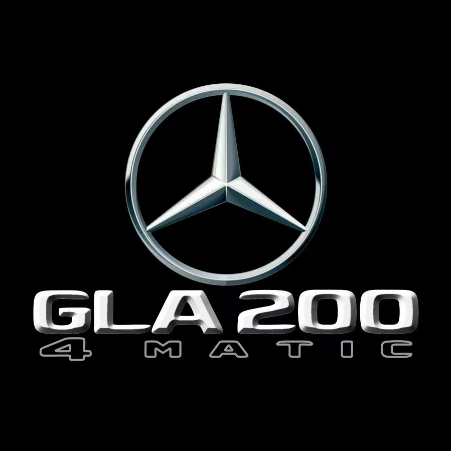 MERCEDES BENZ LOGO PROJECTOT LIGHTS Nr.03 (cantidad 1 = 1 juego/2 luces de puerta)