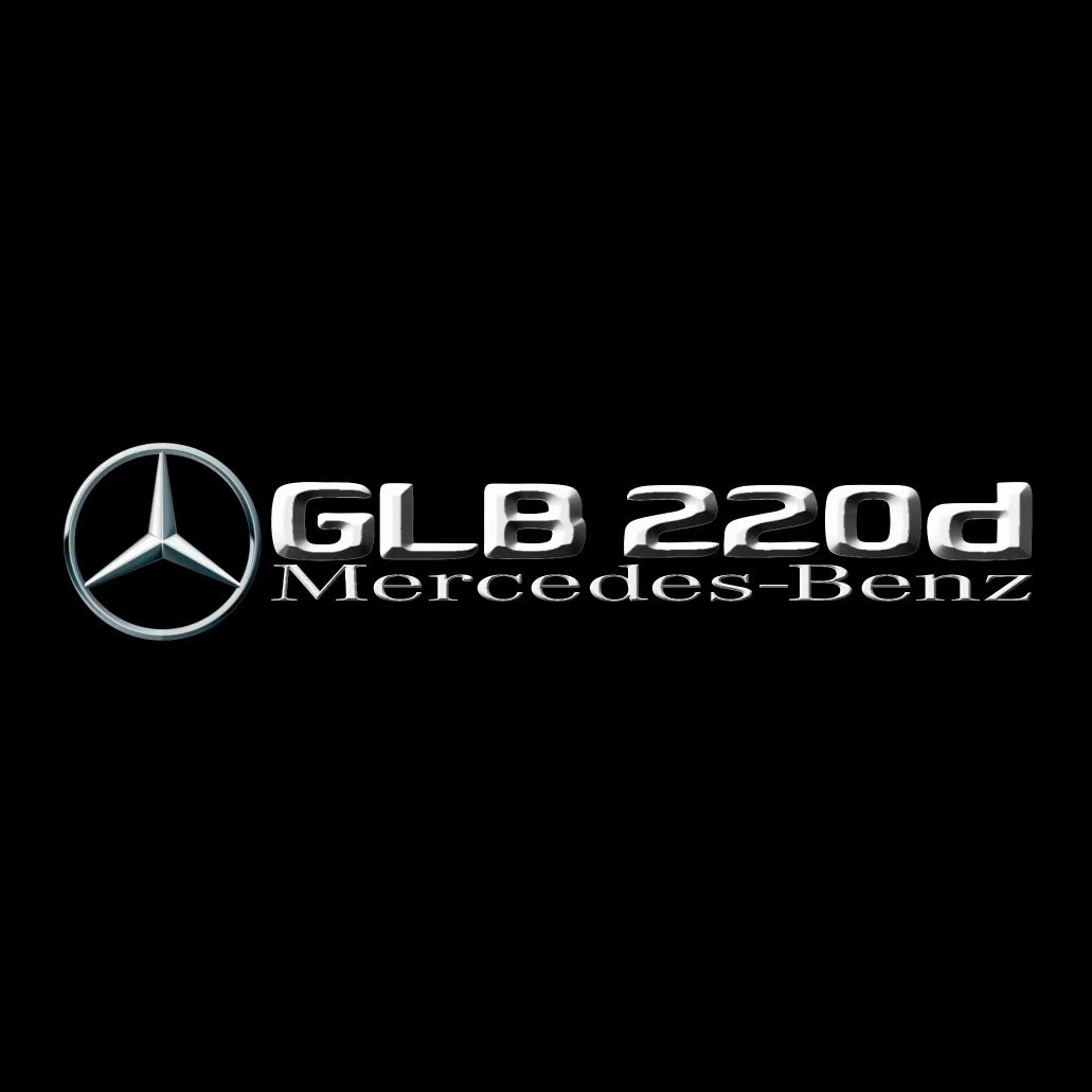 MERCEDES BENZ LOGO PROJECTOT LIGHTS Nr.03 (cantidad 1 = 1 juego/2 luces de puerta)