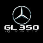 أضواء بروجكتور شعار MERCEDES BENZ رقم 03 (الكمية 1 = 1 مجموعة / 2 أضواء باب)