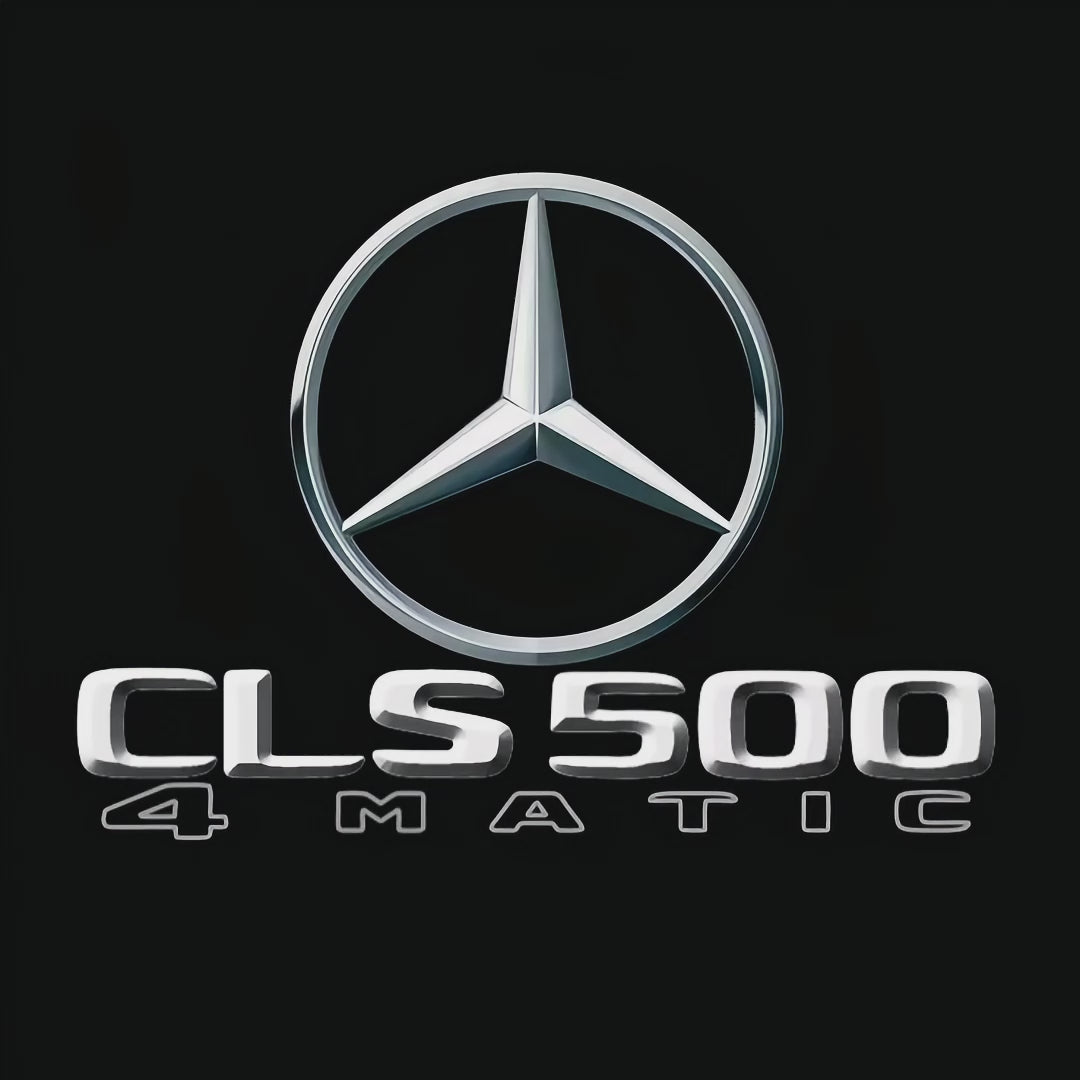 أضواء بروجكتور شعار MERCEDES BENZ رقم 03 (الكمية 1 = 1 مجموعة / 2 أضواء باب)