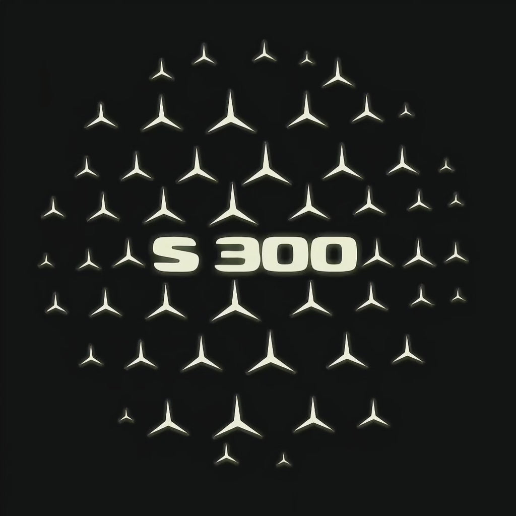 MERCEDES BENZ LOGO PROJECTOT LIGHTS Nr.03 (Menge 1 = 1 Sätze/2 Türleuchten)