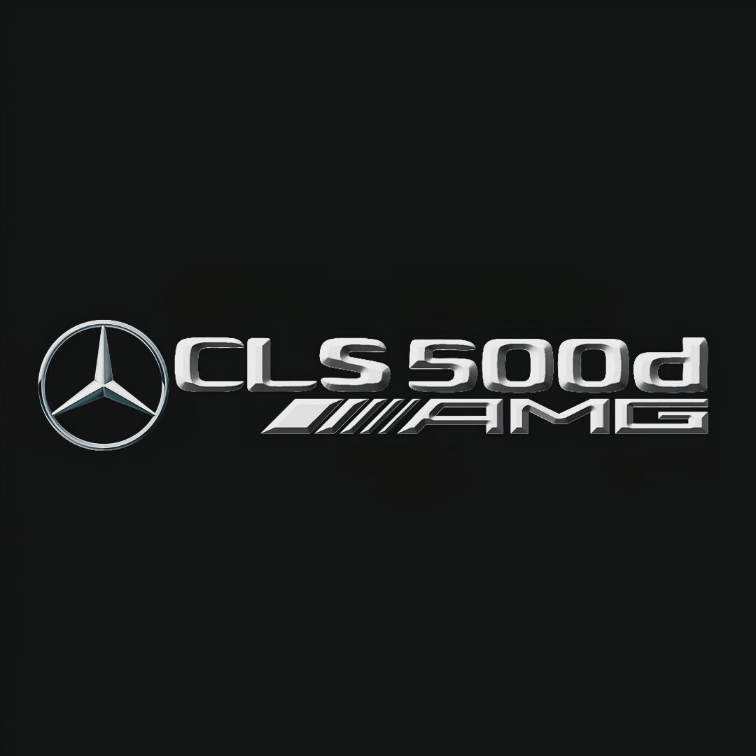 MERCEDES BENZ LOGO PROJECTOT LIGHTS Nr.03 (cantidad 1 = 1 juego/2 luces de puerta)