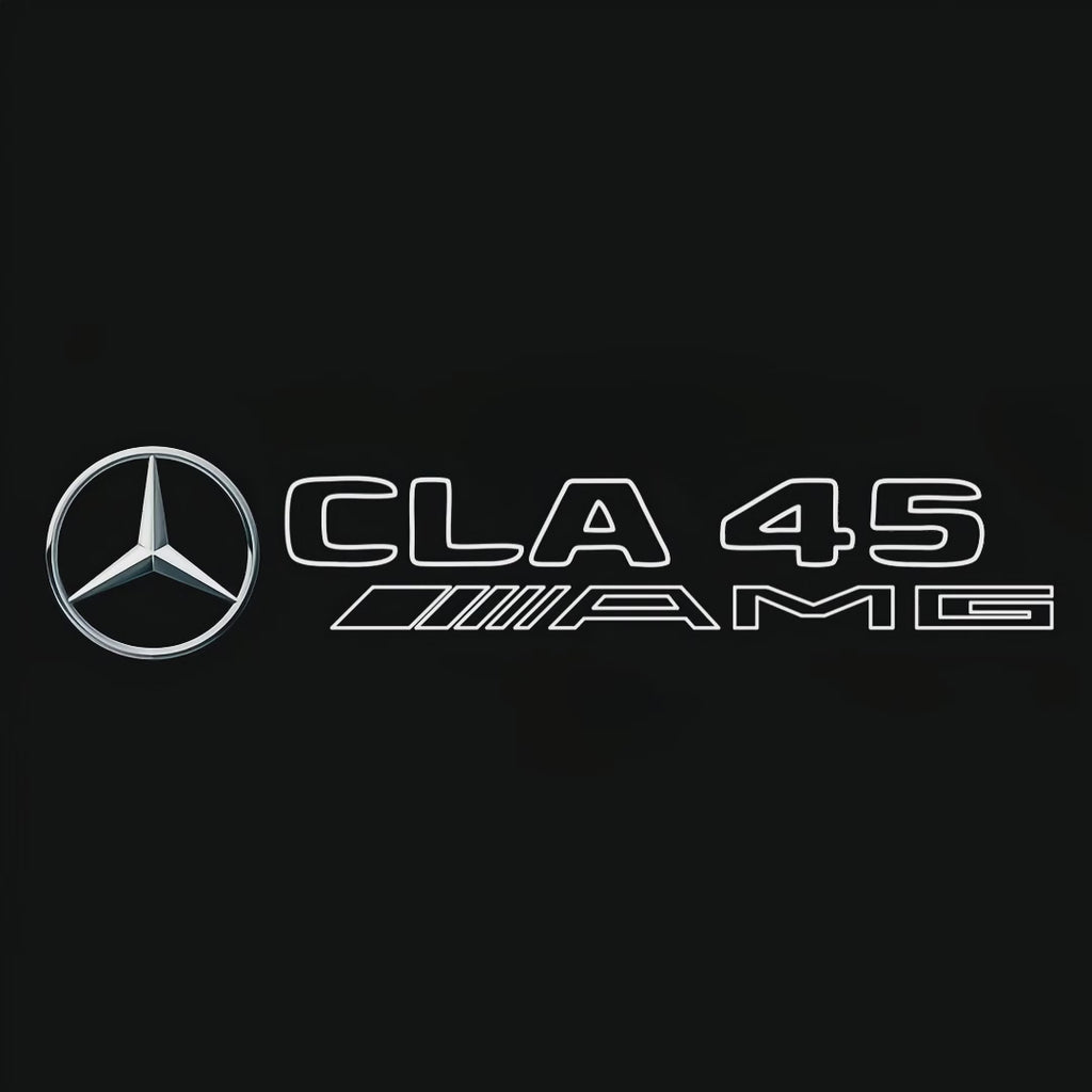 LUCI PROIETTORI LOGO MERCEDES BENZ Nr.03 (quantità 1 = 1 set / 2 luci porta)