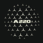 MERCEDES BENZ  A220  LOGO PROJECTOR LIGHTS  (quantity 1 = 1 sets/2 door lights)Nr.03f06