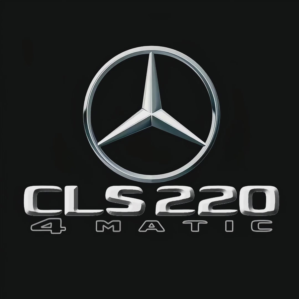 LUCI PROIETTORI LOGO MERCEDES BENZ Nr.03 (quantità 1 = 1 set / 2 luci porta)