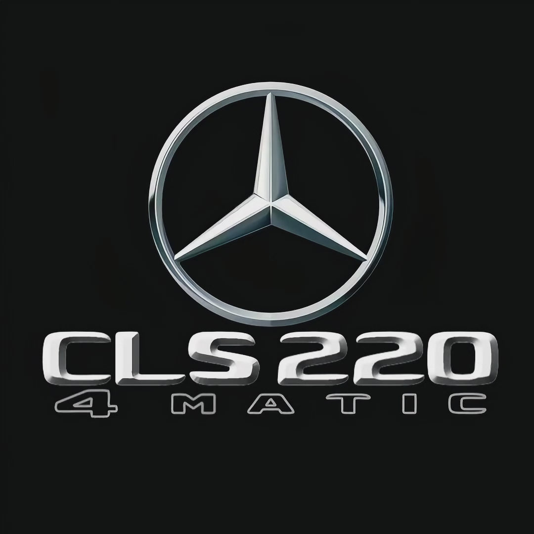 LUCI PROIETTORI LOGO MERCEDES BENZ Nr.03 (quantità 1 = 1 set / 2 luci porta)