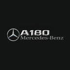 MERCEDES BENZ A180  LOGO PROJECTOR LIGHTS  (quantity 1 = 1 sets/2 door lights)Nr.03f013