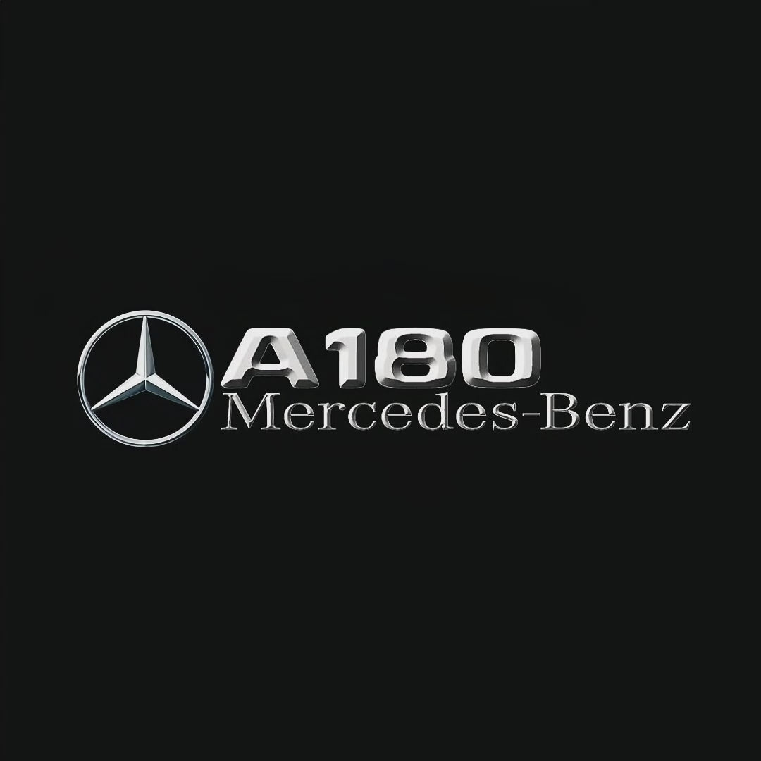 MERCEDES BENZ A180  LOGO PROJECTOR LIGHTS  (quantity 1 = 1 sets/2 door lights)Nr.03f013