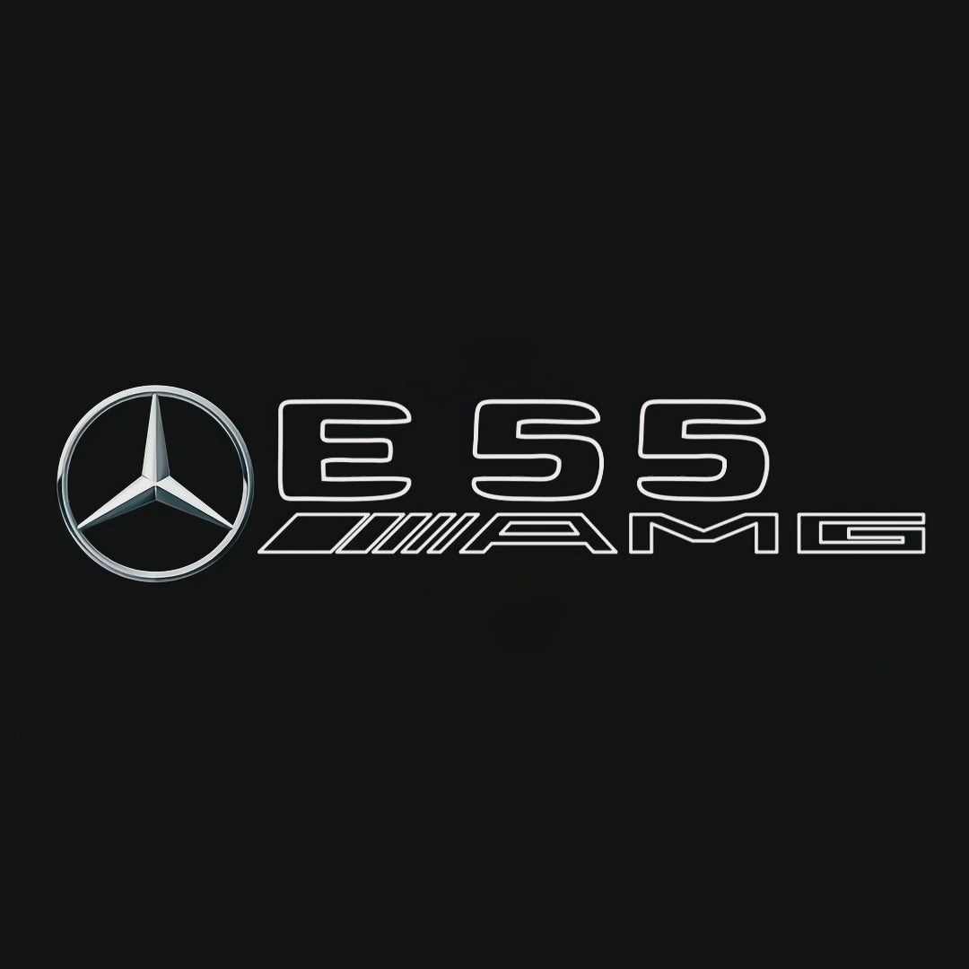 LUCI PROIETTORI LOGO MERCEDES BENZ Nr.03 (quantità 1 = 1 set / 2 luci porta)