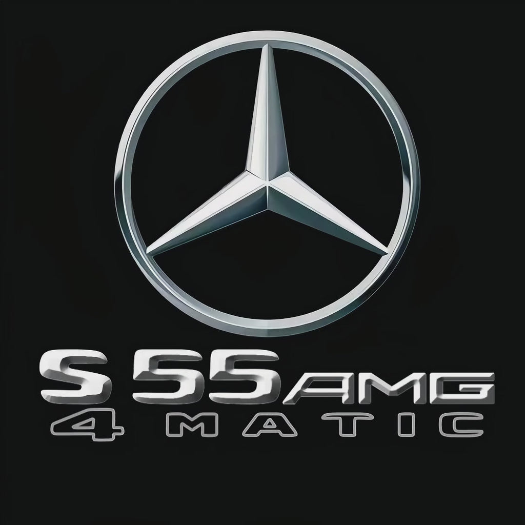 MERCEDES BENZ LOGO PROJECTOT LIGHTS Nr.03 (cantidad 1 = 1 juego/2 luces de puerta)