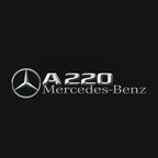 MERCEDES BENZ  A220  LOGO PROJECTOR LIGHTS  (quantity 1 = 1 sets/2 door lights)Nr.03f07