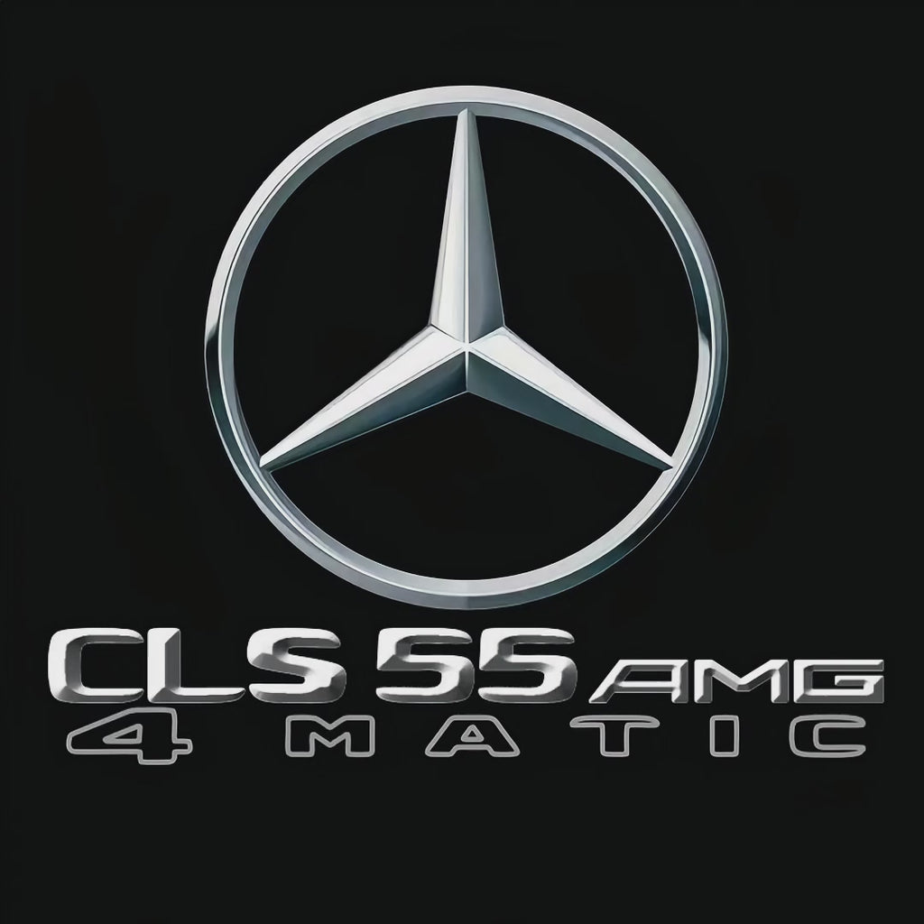 أضواء بروجكتور شعار MERCEDES BENZ رقم 03 (الكمية 1 = 1 مجموعة / 2 أضواء باب)