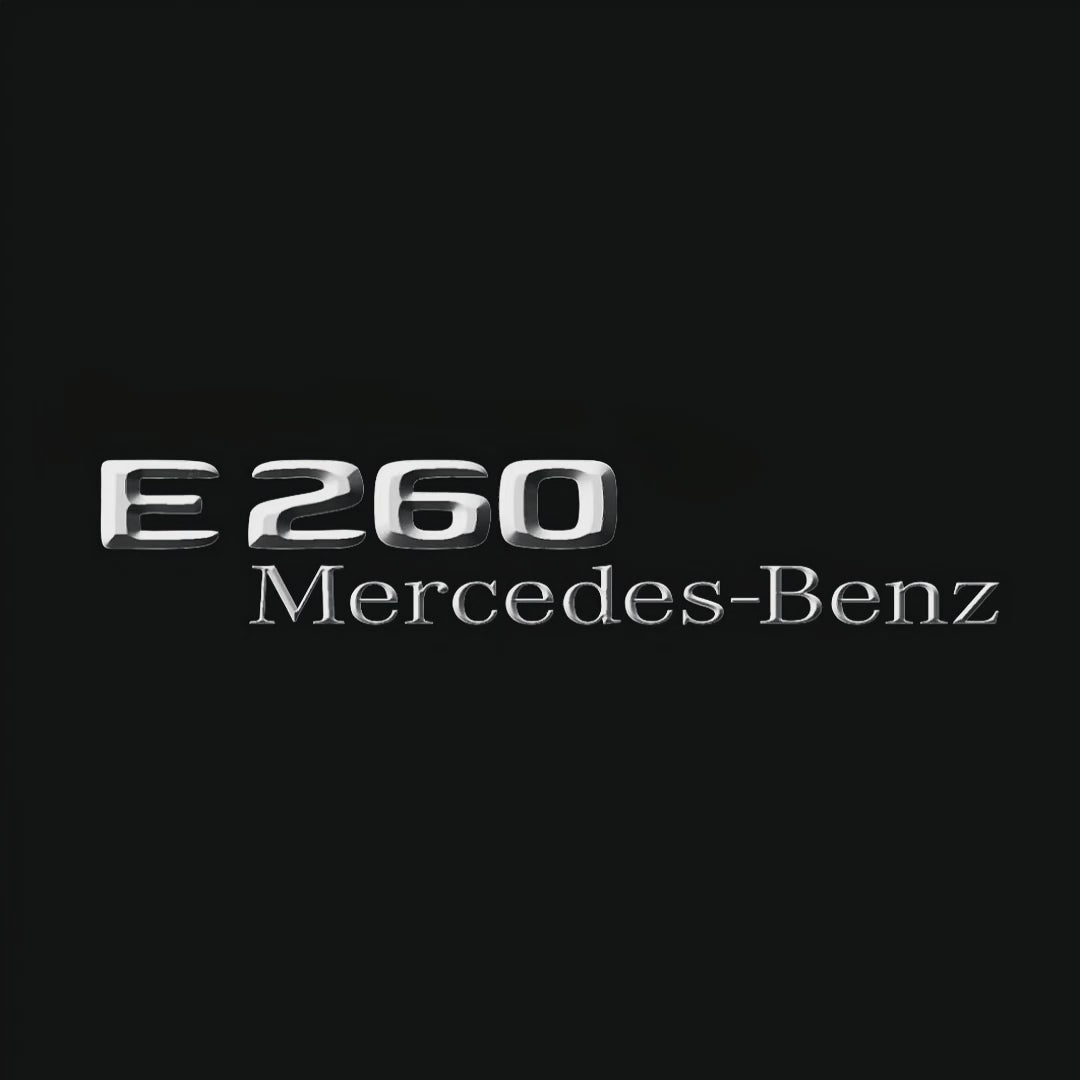 أضواء بروجكتور شعار MERCEDES BENZ رقم 03 (الكمية 1 = 1 مجموعة / 2 أضواء باب)