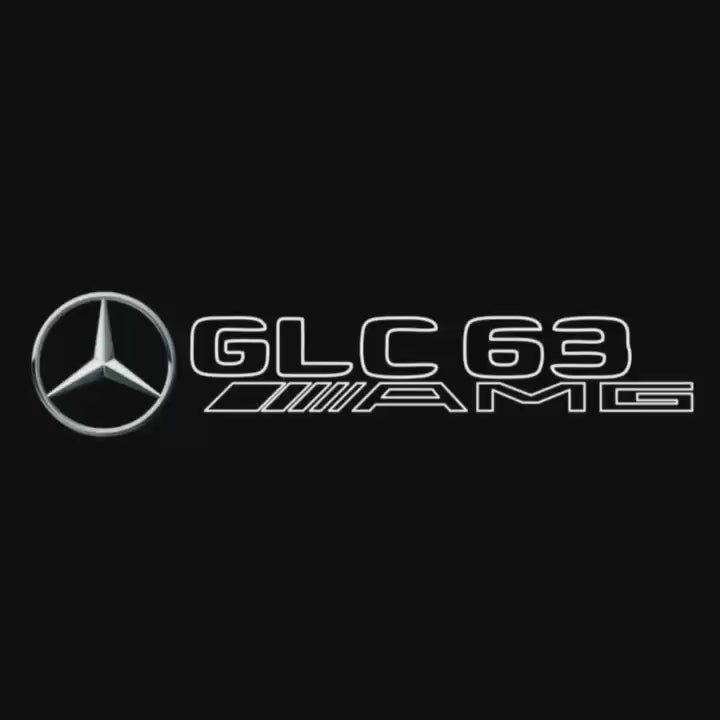 أضواء بروجكتور شعار MERCEDES BENZ رقم 03 (الكمية 1 = 1 مجموعة / 2 أضواء باب)