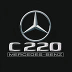 MERCEDES BENZ LOGO PROJECTOT LIGHTS Nr.03 (cantidad 1 = 1 juego/2 luces de puerta)