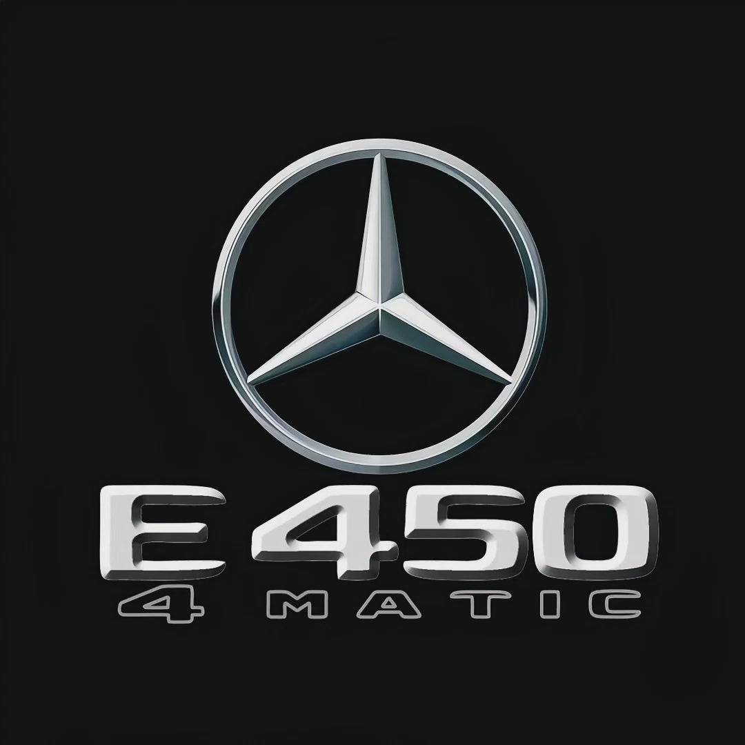 MERCEDES BENZ LOGO PROJECTOT LIGHTS Nr.03 (cantidad 1 = 1 juego/2 luces de puerta)