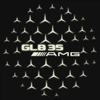 MERCEDES BENZ LOGO PROJECTOT LIGHTS Nr.03 (cantidad 1 = 1 juego/2 luces de puerta)