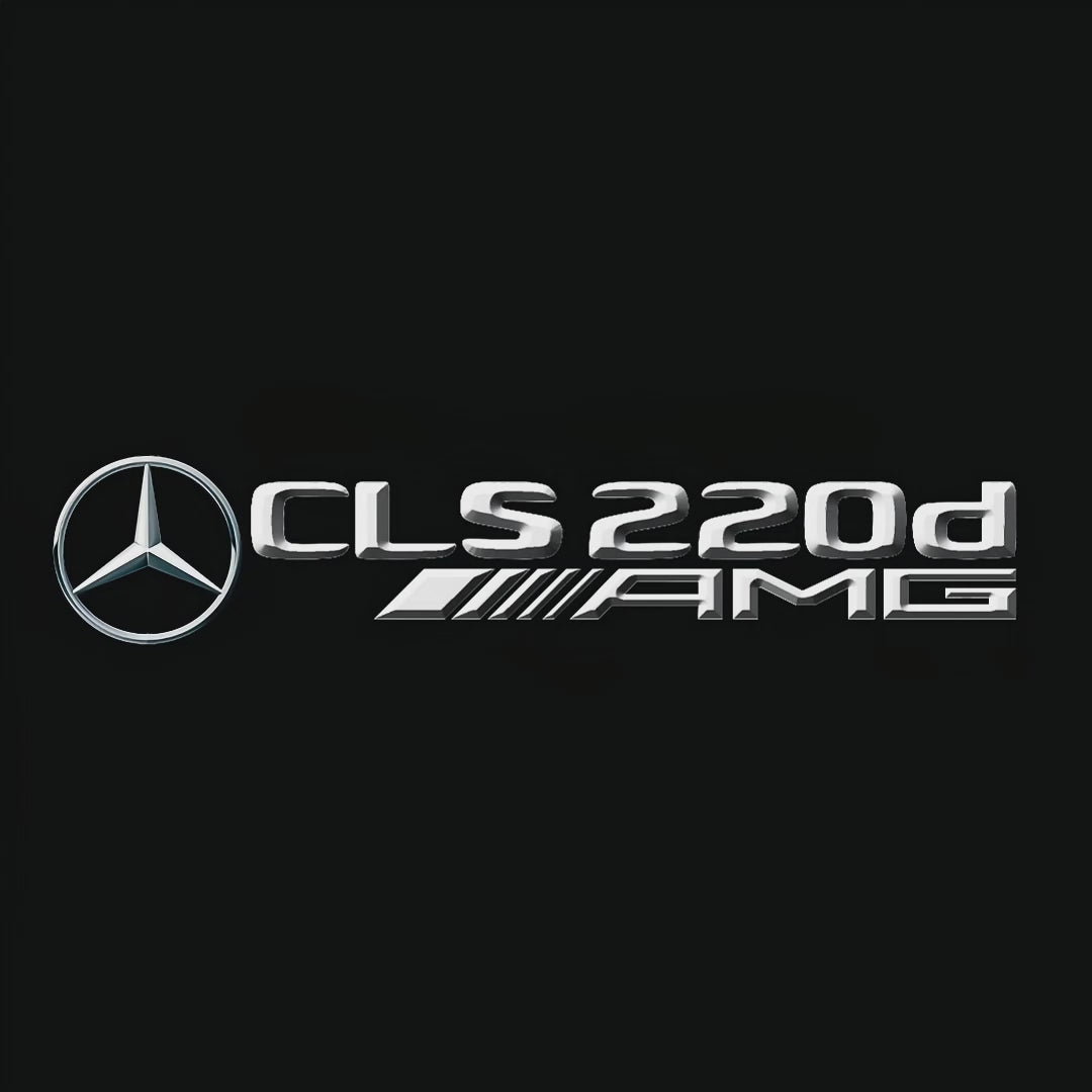 MERCEDES BENZ LOGO PROJECTOT LIGHTS Nr.03 (cantidad 1 = 1 juego/2 luces de puerta)