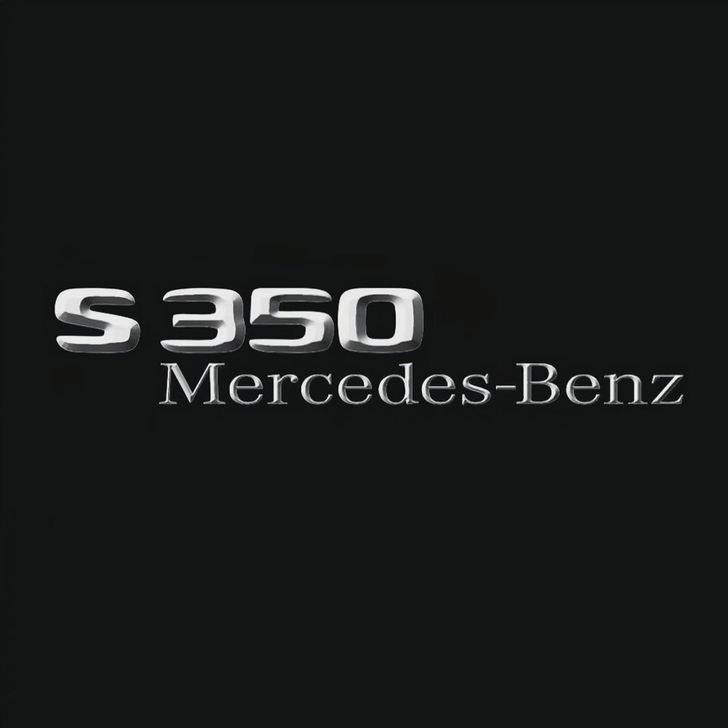 أضواء بروجكتور شعار MERCEDES BENZ رقم 03 (الكمية 1 = 1 مجموعة / 2 أضواء باب)