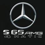 أضواء بروجكتور شعار MERCEDES BENZ رقم 03 (الكمية 1 = 1 مجموعة / 2 أضواء باب)