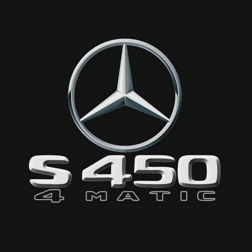 أضواء بروجكتور شعار MERCEDES BENZ رقم 03 (الكمية 1 = 1 مجموعة / 2 أضواء باب)