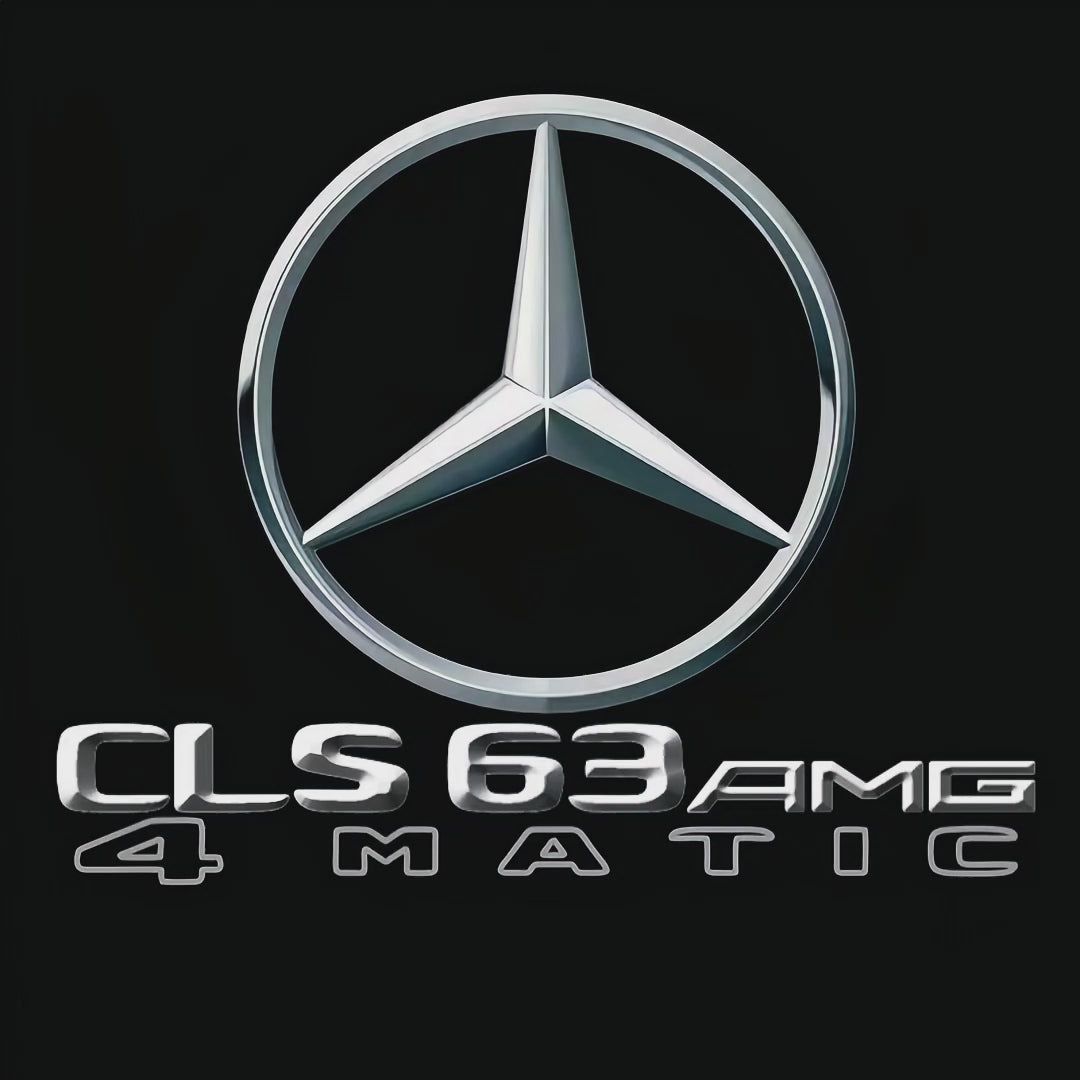 أضواء بروجكتور شعار MERCEDES BENZ رقم 03 (الكمية 1 = 1 مجموعة / 2 أضواء باب)