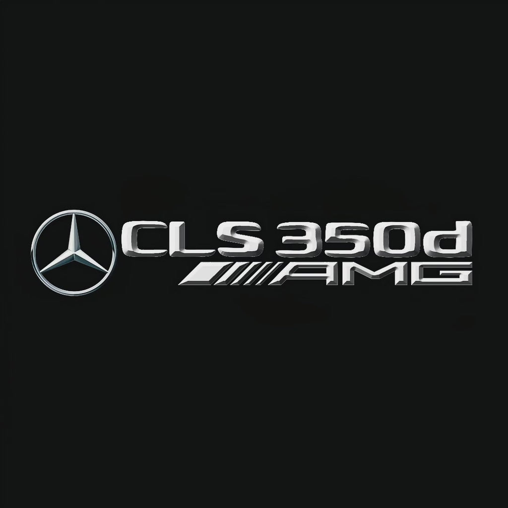 أضواء بروجكتور شعار MERCEDES BENZ رقم 03 (الكمية 1 = 1 مجموعة / 2 أضواء باب)