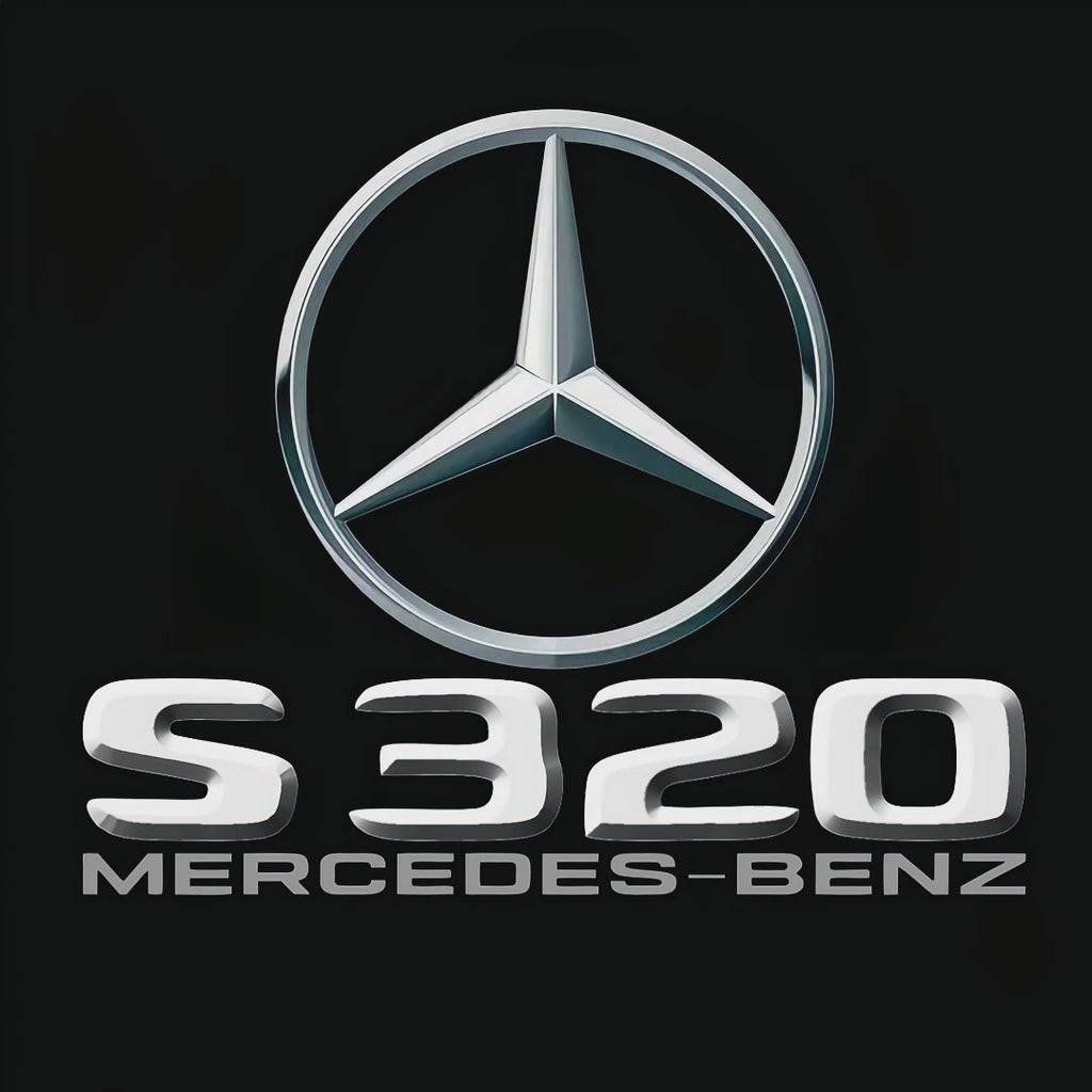 MERCEDES BENZ LOGO PROJECTOT LIGHTS Nr.03 (cantidad 1 = 1 juego/2 luces de puerta)