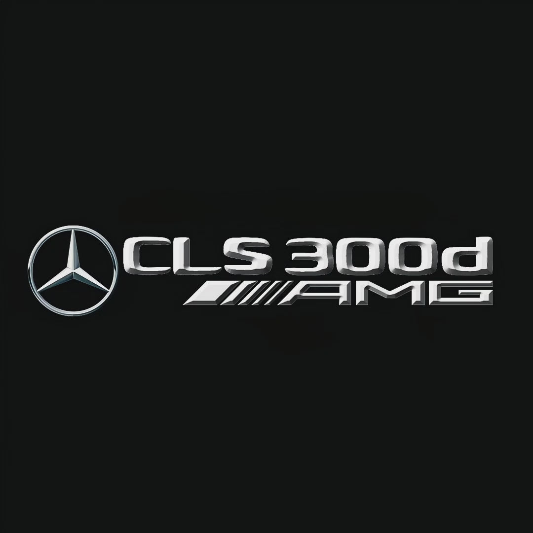 MERCEDES BENZ LOGO PROJECTOT LIGHTS Nr.03 (cantidad 1 = 1 juego/2 luces de puerta)