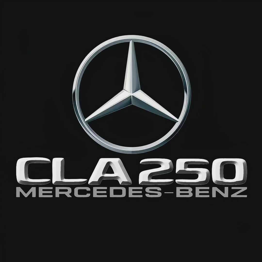 MERCEDES BENZ LOGO PROJECTOT LIGHTS Nr.03 (cantidad 1 = 1 juego/2 luces de puerta)