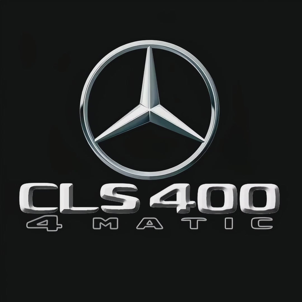 MERCEDES BENZ LOGO PROJECTOT LIGHTS Nr.03 (cantidad 1 = 1 juego/2 luces de puerta)