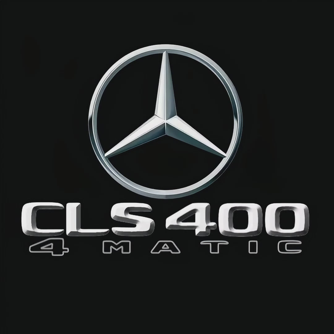 MERCEDES BENZ LOGO PROJECTOT LIGHTS Nr.03 (cantidad 1 = 1 juego/2 luces de puerta)