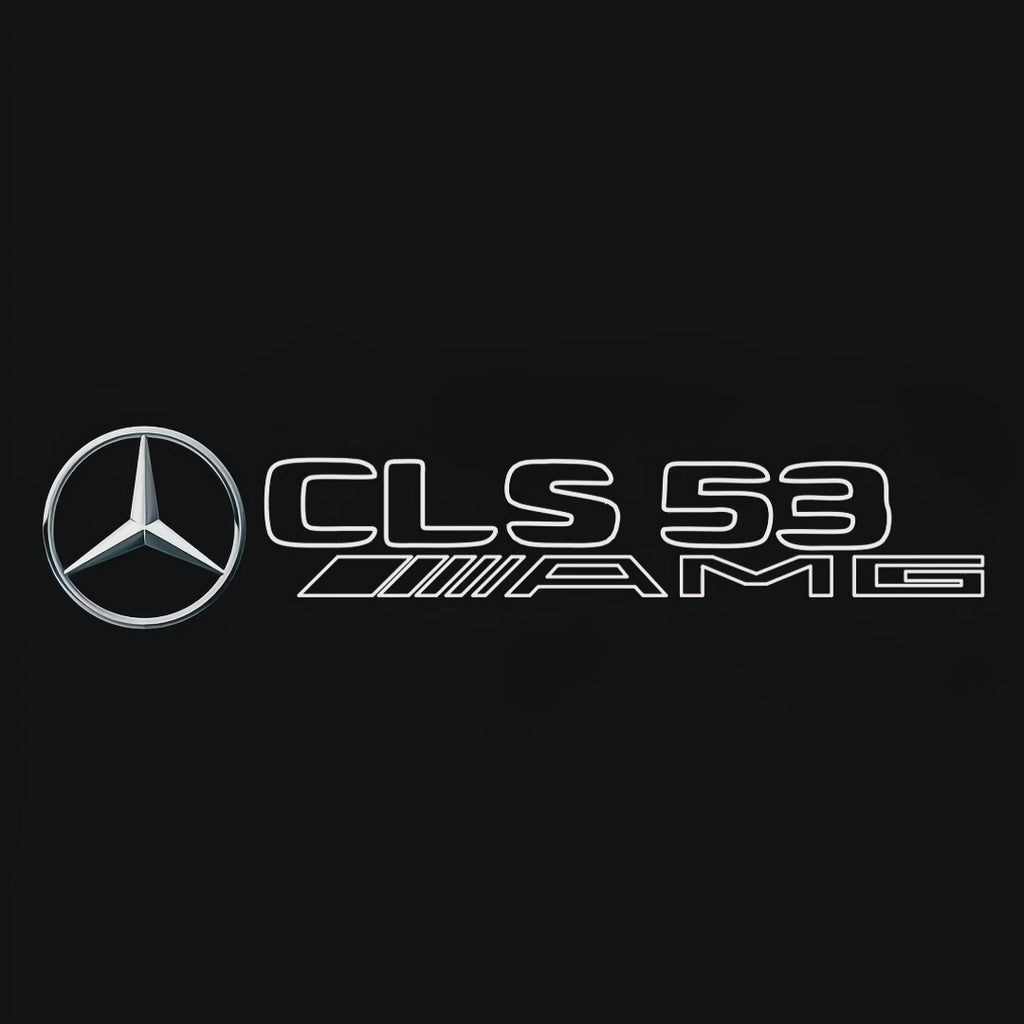 LUCI PROIETTORI LOGO MERCEDES BENZ Nr.03 (quantità 1 = 1 set / 2 luci porta)