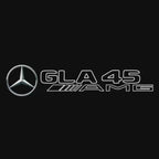 أضواء بروجكتور شعار MERCEDES BENZ رقم 03 (الكمية 1 = 1 مجموعة / 2 أضواء باب)