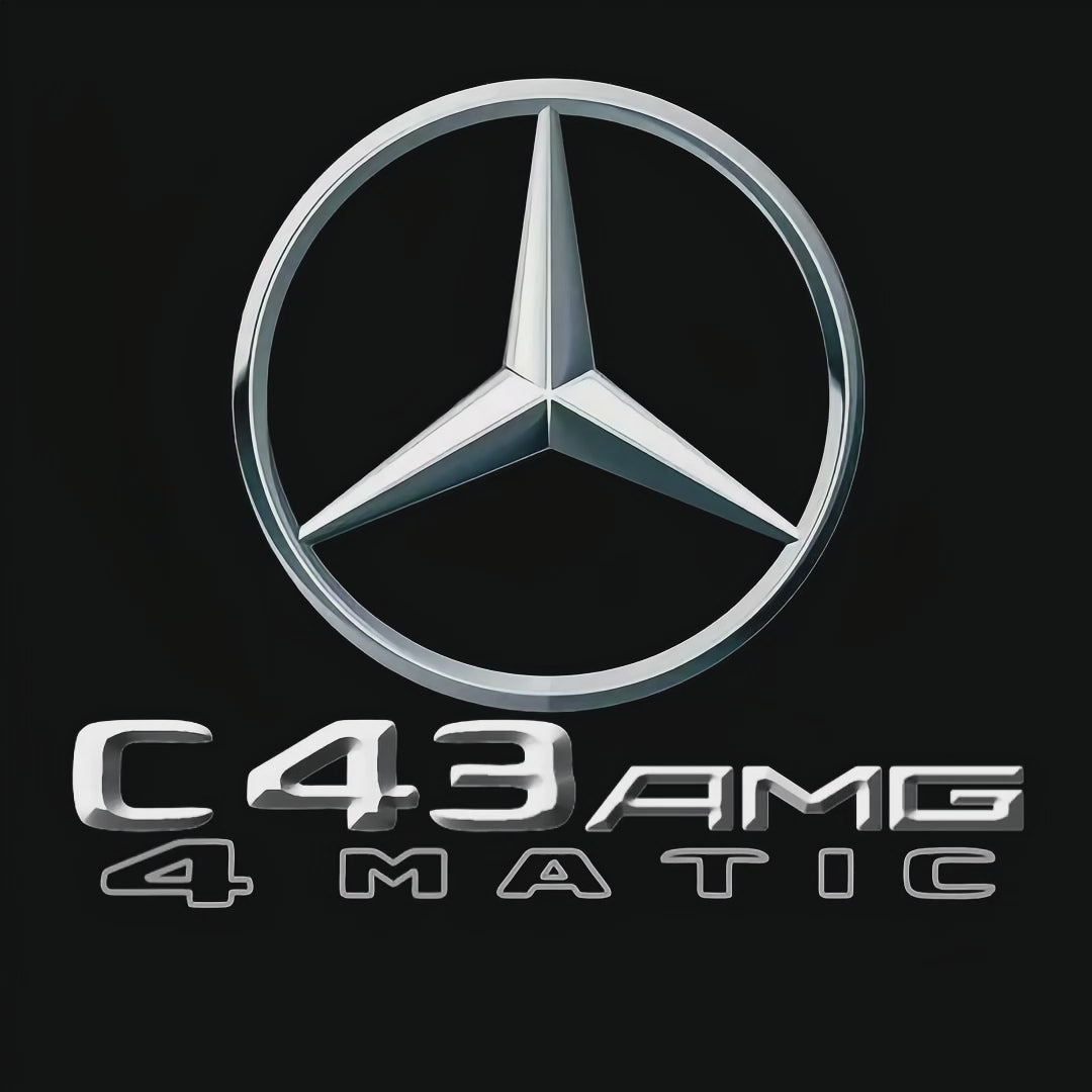 MERCEDES BENZ LOGO PROJECTOT LIGHTS Nr.03 (cantidad 1 = 1 juego/2 luces de puerta)