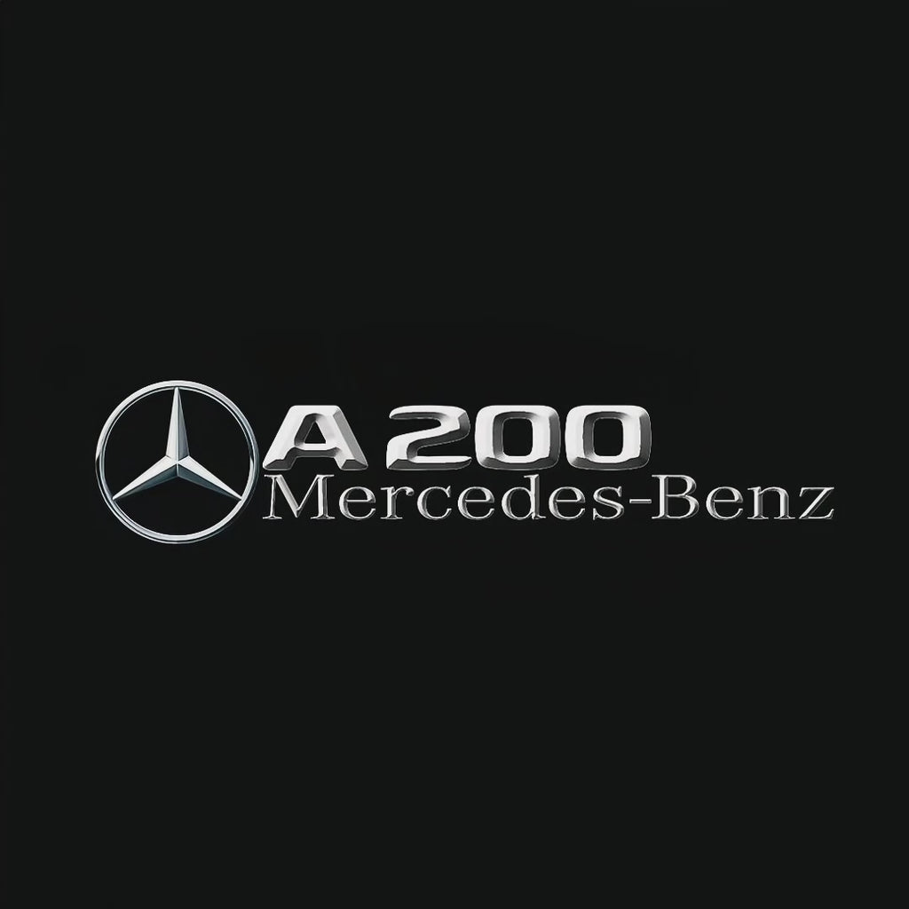 أضواء بروجكتور شعار MERCEDES BENZ رقم 03 (الكمية 1 = 1 مجموعة / 2 أضواء باب)