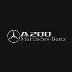 أضواء بروجكتور شعار MERCEDES BENZ رقم 03 (الكمية 1 = 1 مجموعة / 2 أضواء باب)