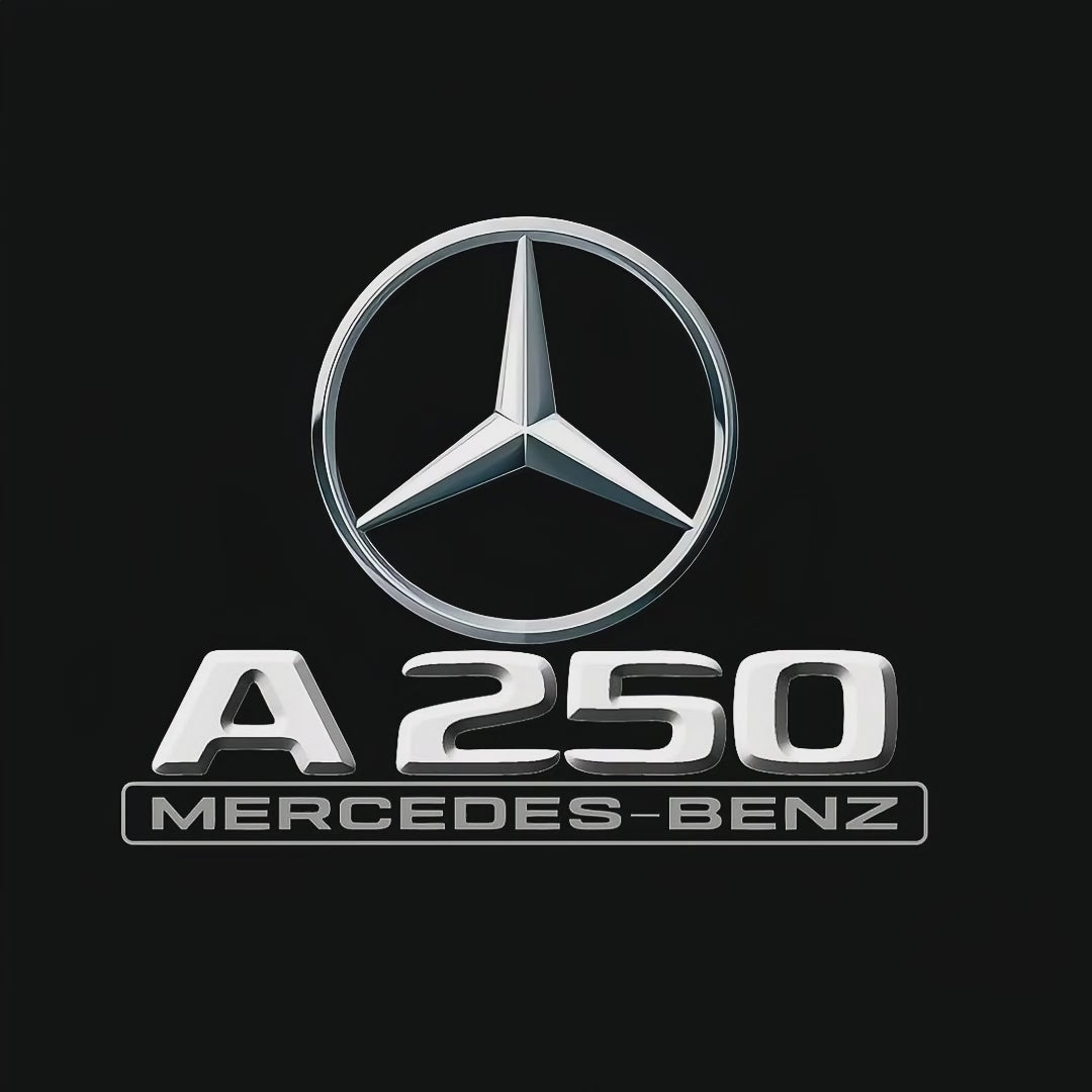 MERCEDES BENZ  A250  LOGO PROJECTOR LIGHTS  (quantity 1 = 1 sets/2 door lights)Nr.03f05