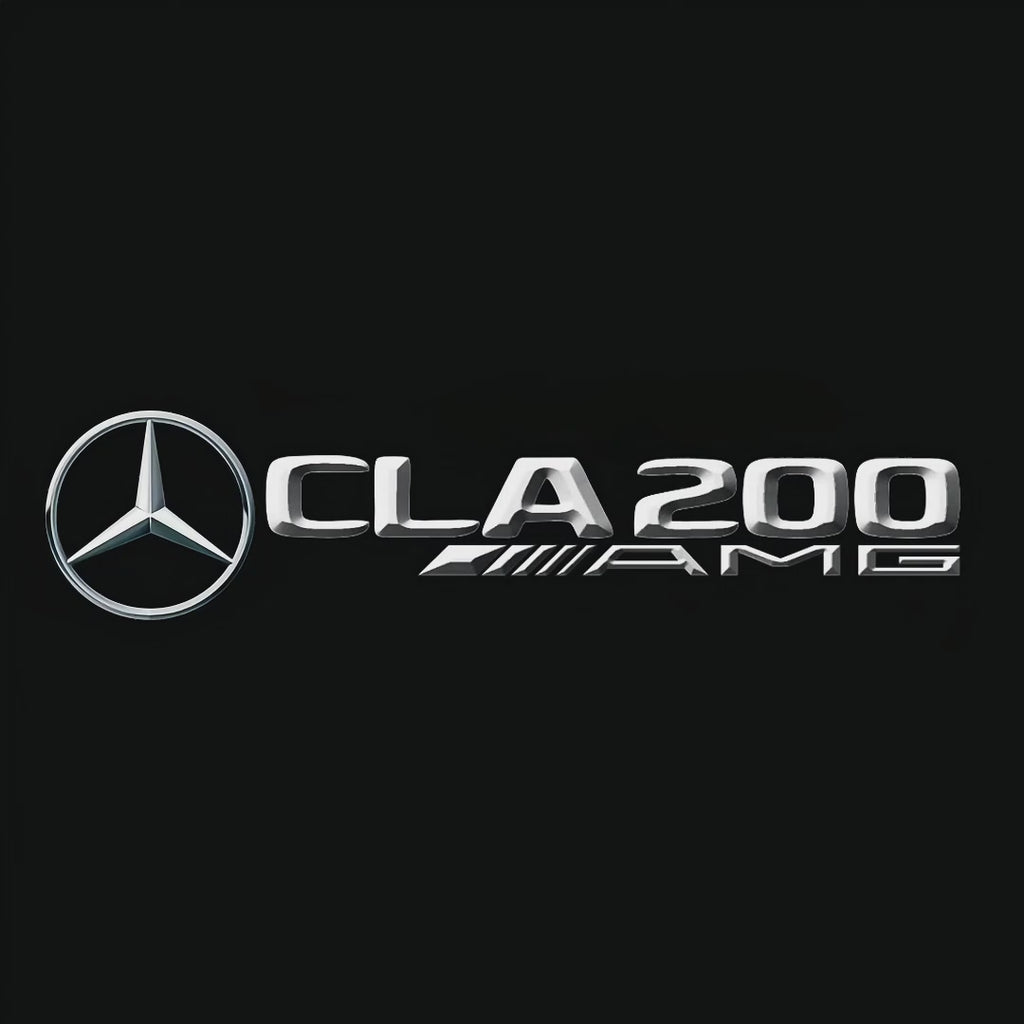 MERCEDES BENZ LOGO PROJECTOT LIGHTS Nr.03 (cantidad 1 = 1 juego/2 luces de puerta)