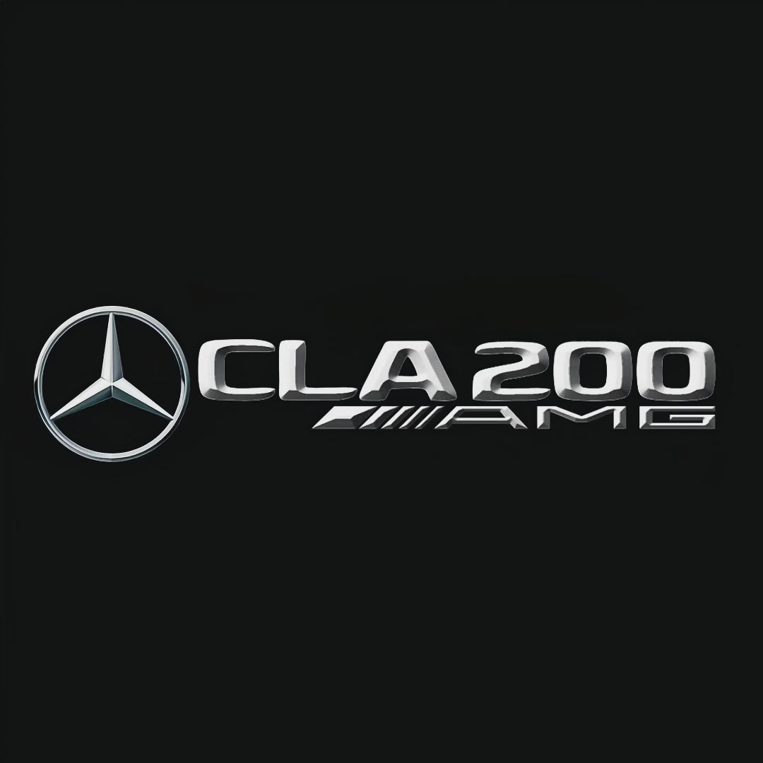 MERCEDES BENZ LOGO PROJECTOT LIGHTS Nr.03 (cantidad 1 = 1 juego/2 luces de puerta)