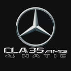 أضواء بروجكتور شعار MERCEDES BENZ رقم 03 (الكمية 1 = 1 مجموعة / 2 أضواء باب)