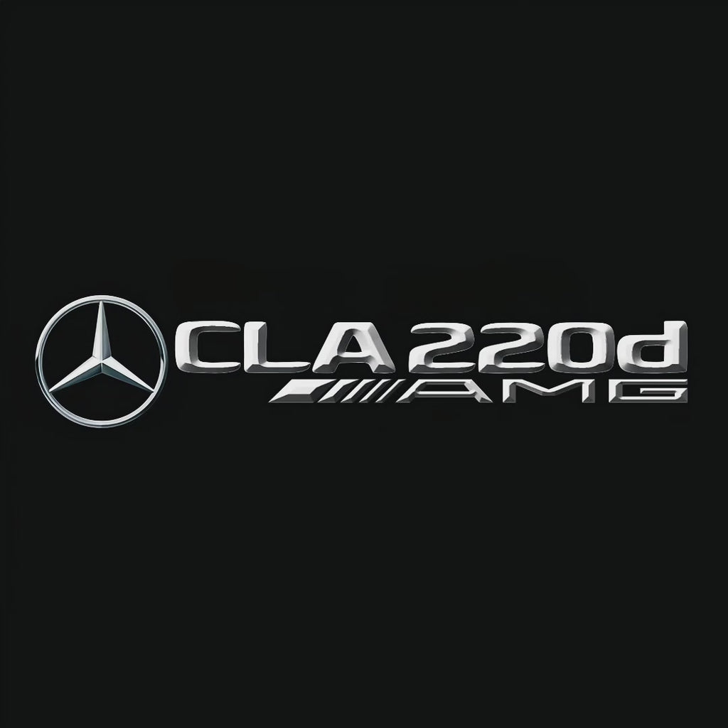 MERCEDES BENZ LOGO PROJECTOT LIGHTS Nr.03 (cantidad 1 = 1 juego/2 luces de puerta)