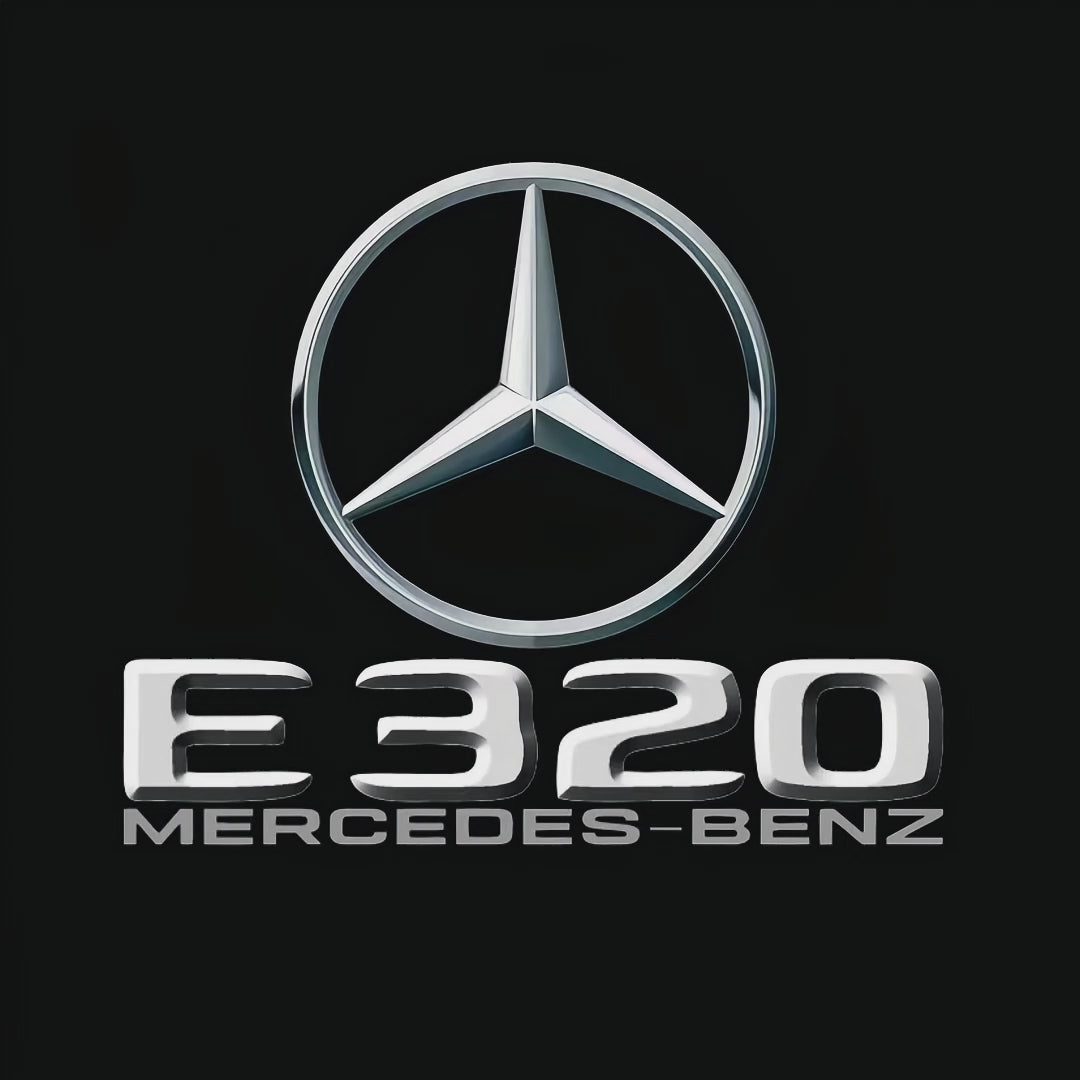أضواء بروجكتور شعار MERCEDES BENZ رقم 03 (الكمية 1 = 1 مجموعة / 2 أضواء باب)