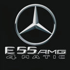 أضواء بروجكتور شعار MERCEDES BENZ رقم 03 (الكمية 1 = 1 مجموعة / 2 أضواء باب)