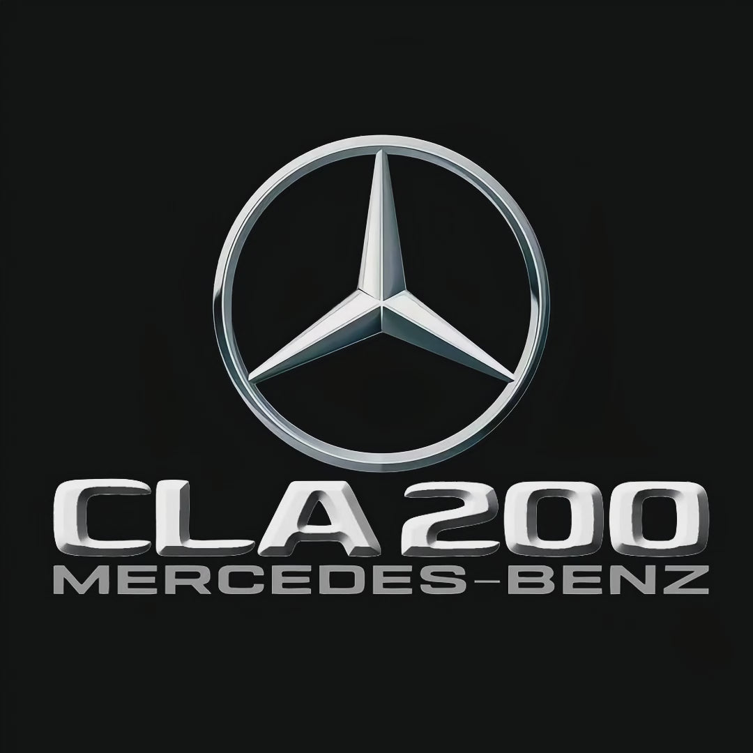 أضواء بروجكتور شعار MERCEDES BENZ رقم 03 (الكمية 1 = 1 مجموعة / 2 أضواء باب)